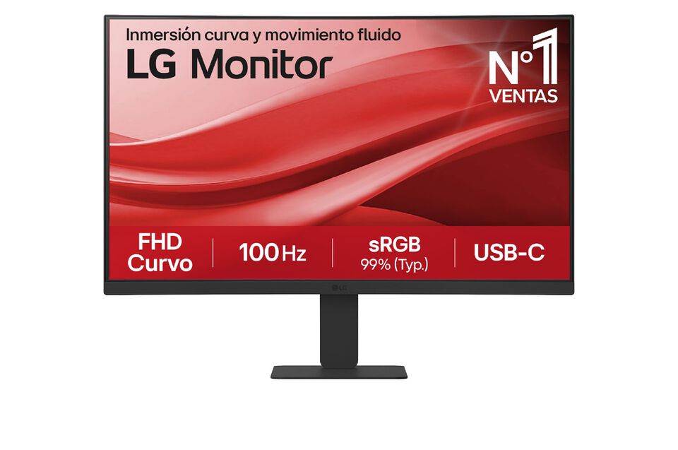 Monitor LG 24'', FHD, 100 Hz, 5ms, USB-C