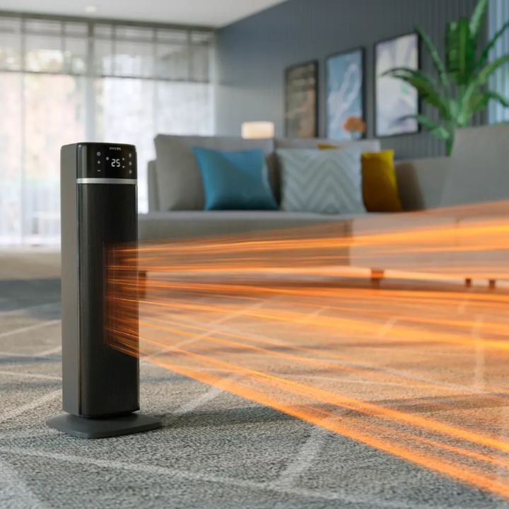 Philips Serie 5000 – Calefactor cerámico CX5120/11
Calienta tu hogar en solo 2 segundos con potencia ajustable de hasta 2000 W, ideal para estancias de hasta 20 ㎡. Ofrece 5 funciones avanzadas de seguridad y control inteligente a través de la app Air+. Su tecnología cerámica garantiza eficiencia energética y confort rápido y duradero. Philips Serie 5000 – Calefactor cerámico CX5120/11
Calienta tu hogar en solo 2 segundos con potencia ajustable de hasta 2000 W, ideal para estancias de hasta 20 ㎡. Ofrece 5 funciones avanzadas de seguridad y control inteligente a través de la app Air+. Su tecnología cerámica garantiza eficiencia energética y confort rápido y duradero.