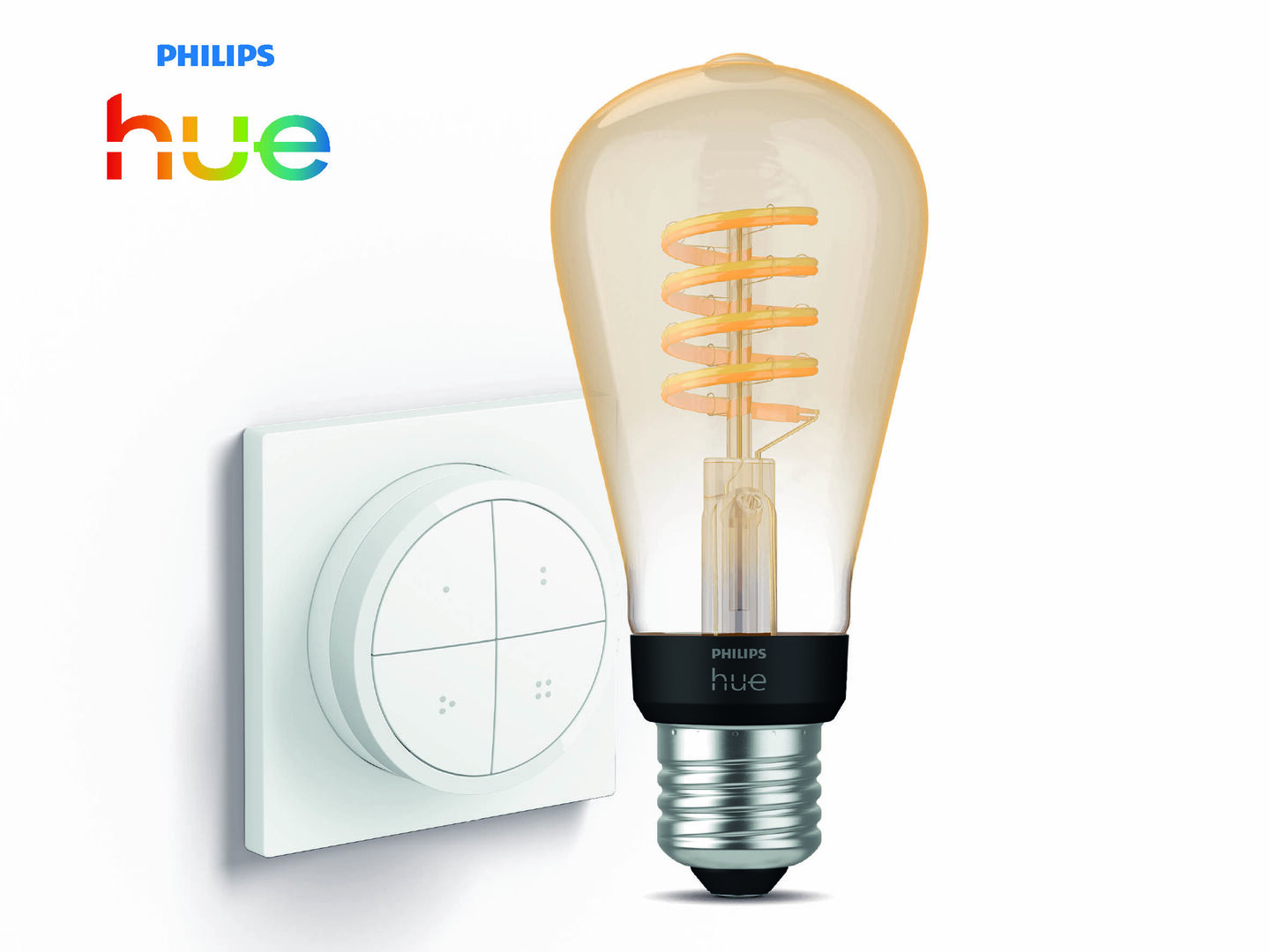 Bombilla Inteligente Filam. blanco E 27 ST64+Tap