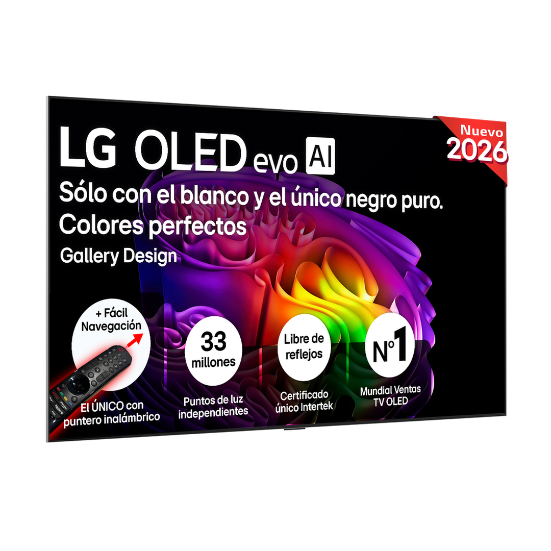 Smart TV OLED evo AI 55 pulgadas 4K OLED55G68