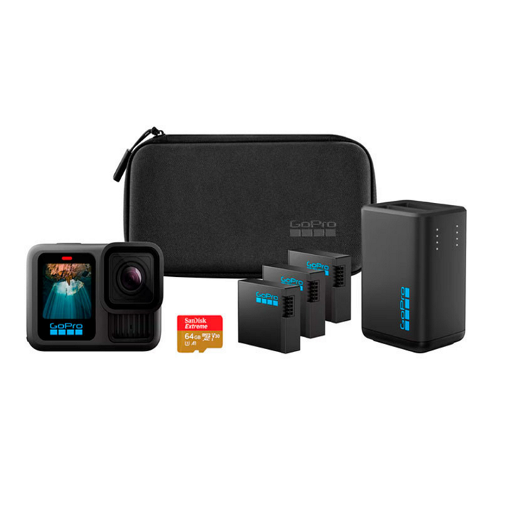 C&aacute;mara deportiva 5,3K/4K/1080p con kit de accesorios