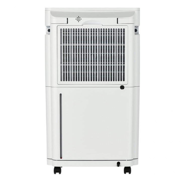 El DRYOS 20 es el modelo m&aacute;s potente de la gama, dise&ntilde;ado para ofrecer un rendimiento superior en &aacute;reas de hasta 40 m&sup2;. Su panel de control LED intuitivo te permite ajustar la humedad entre el 30% y el 80%, adapt&aacute;ndose a tus necesidades espec&iacute;ficas. Su dep&oacute;sito de 5.5 L con apagado autom&aacute;tico y la opci&oacute;n de drenaje continuo aseguran un funcionamiento prolongado sin interrupciones, ideal para un uso intensivo.