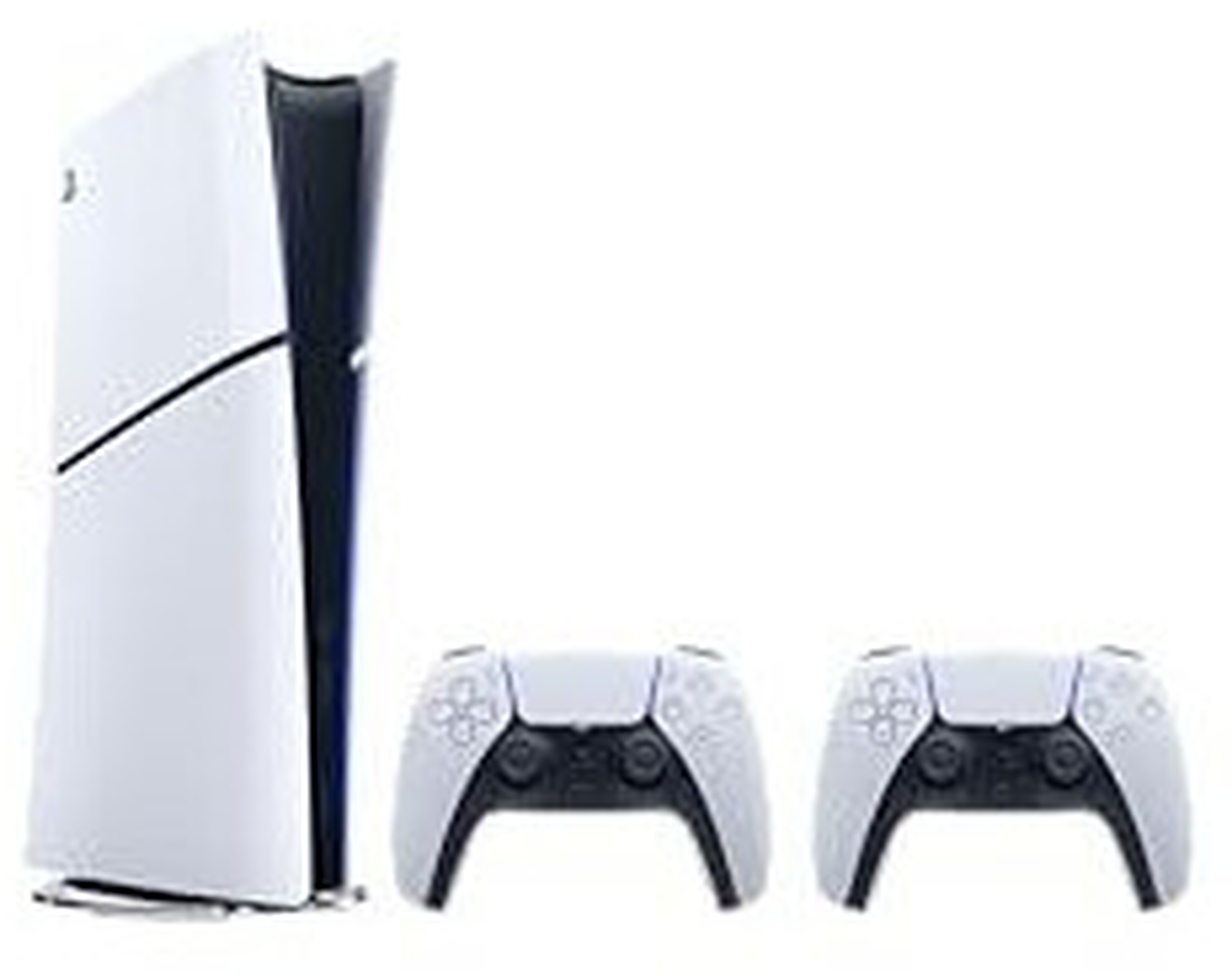 PS5 5 Slim Digital Chasis E + Mando PS5 DualSense Blanco