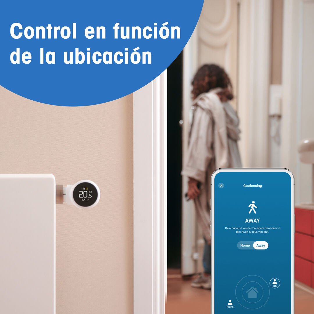 - Inteligente: Ahorra dinero y energía cada día de forma sencilla, gracias a nuestra tecnología a prueba de futuro y funciones diseñadas para una calefacción más eficiente que nunca
- Individual: Controla la temperatura de cada habitación desde cualquier lugar a través de nuestra aplicación, desarrollada por expertos en calefacción inteligente
- Sencillo: Instala tado° por tu cuenta sin necesidad de conexión a Internet; ahora con una batería recargable; también incluye el Bridge X para vincular fácilmente todos tus dispositivos de hogar inteligente