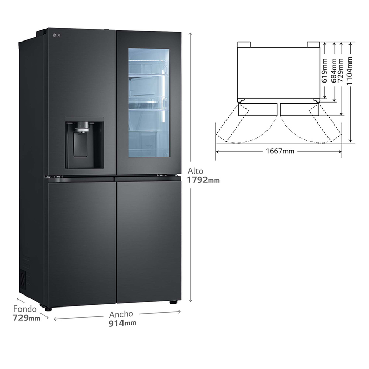 Muy buen frigor&iacute;fico, mezcla de Glamour y eficiencia