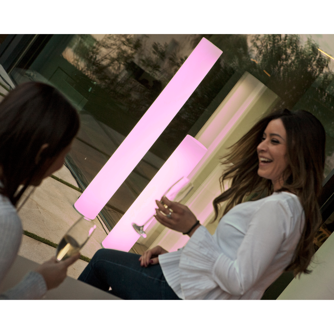 L&aacute;mpara pie Fity 160 Bater&iacute;a Luz RGB + fr&iacute;a