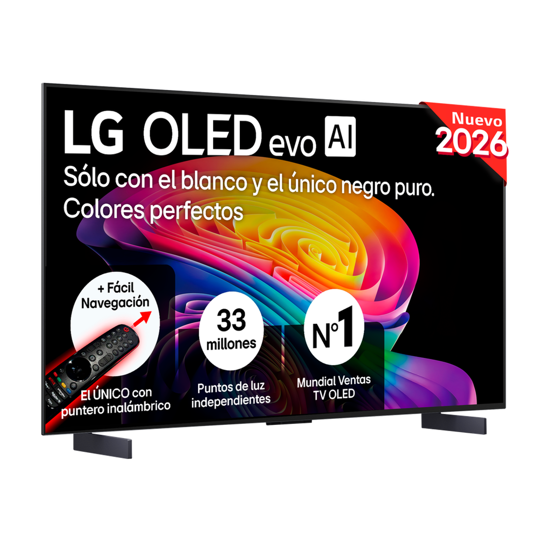 Smart TV OLED evo AI 42 pulgadas 4K OLED42C6E
