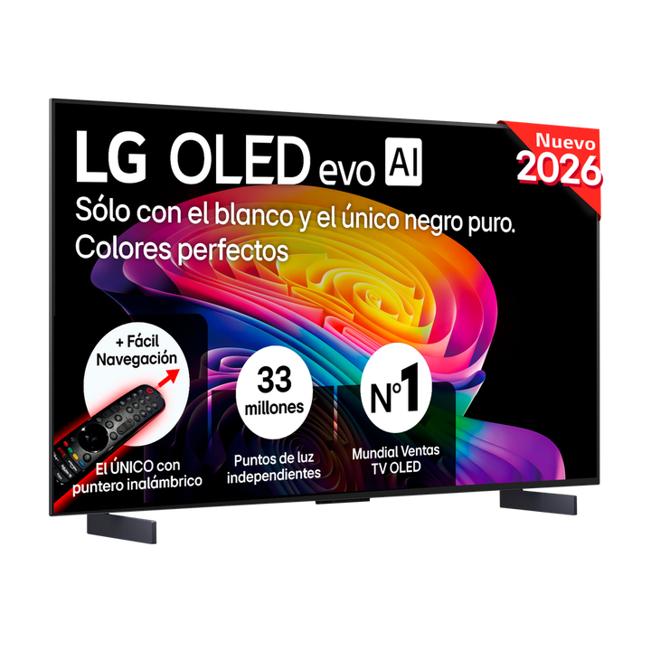 Smart TV LG OLED evo AI C6 42 pulgadas 4K 2026