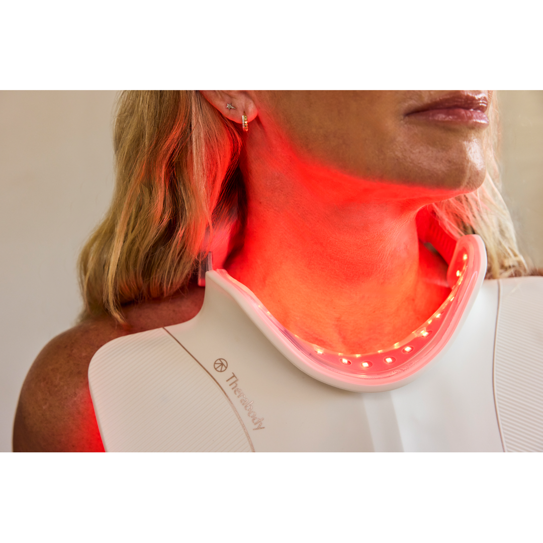 M&aacute;scara LED cuello y escote