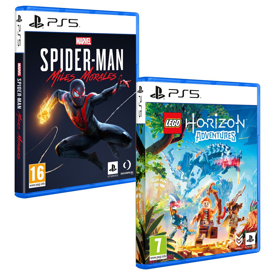 Pack LEGO Horizon Adventures+SpiderMan Morales PS5