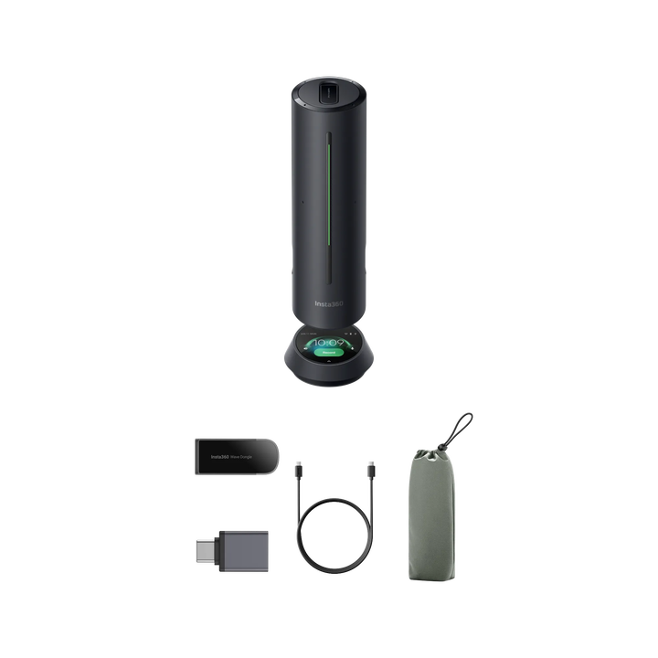 Es el centro de mando definitivo para tu escritorio que fusiona un altavoz de alta fidelidad con la potencia de la inteligencia artificial. Gracias a su pantalla t&aacute;ctil y su matriz de micr&oacute;fonos, no solo gestiona tus llamadas con una claridad asombrosa, sino que transcribe conversaciones en tiempo real y dirige c&aacute;maras externas para que tus reuniones y podcasts tengan un acabado profesional sin esfuerzo.