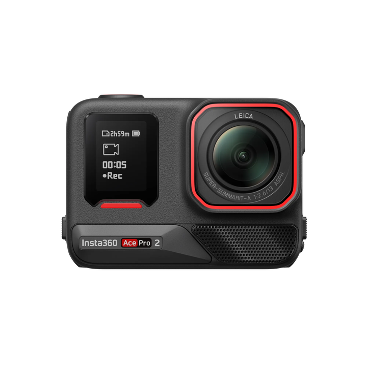 La cámara deportiva Insta360 Ace Pro 2 es una potente cámara de acción de diseñada conjuntamente con Leica. Tiene una calidad de imagen increíble, una estabilización de vídeo FlowState y una gran autonomía de 180 minutos.