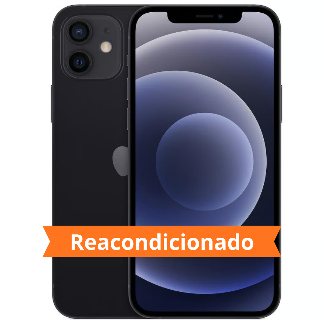 iPhone 12 128GB Negro REACONDICIONADO (A)