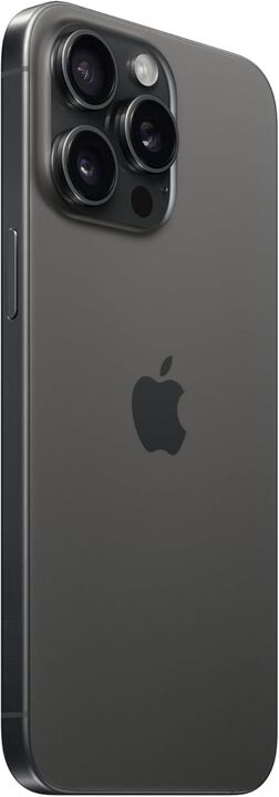 iPhone 15 Pro Max reacondicionado Premium A+ de 256 GB, acabado titanio negro.