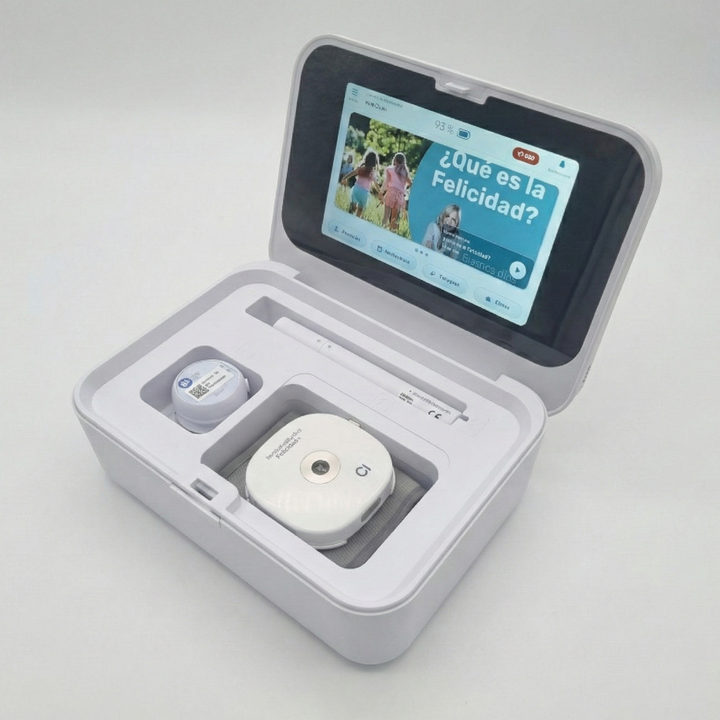 CareBox3 con servicio premium de telemedicina avanzada incluido durante 48 meses para la unidad familiar.

El dispositivo CareBox 3 de homedoctor convierte tu hogar en un centro de salud digital, con los dispositivos m&eacute;dicos necesarios para realizar un examen f&iacute;sico de salud completo y sin salir de casa. Adem&aacute;s, con la compra de CareBox3, t&uacute; y tu familia (hasta 6 miembros de una misma unidad familiar) disfrutar&eacute;is durante 48 meses de telemedicina avanzada,  disponibles 24 horas al d&iacute;a, 7 d&iacute;as a la semana, con la calidad y garant&iacute;a de los servicios m&eacute;dicos del Parque Sanitario de San Juan de Dios.