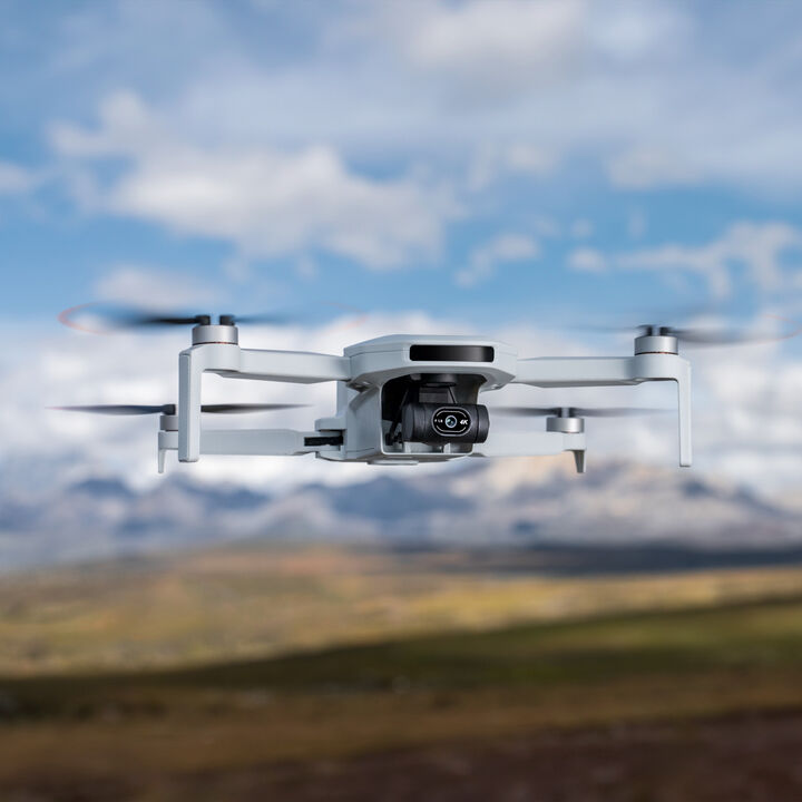 Drone plegable con c&aacute;mara 8K para fotos y video 4K HDR, sensor Sony de 1/2", transmisi&oacute;n de 10 km, seguimiento por IA y disparo vertical optimizado para redes sociales