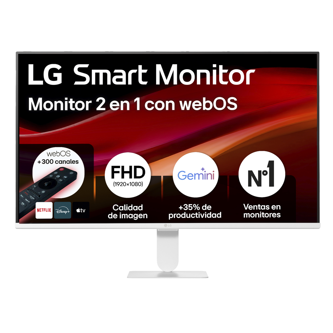 Smart Monitor 32 pulgadas VA FHD 120Hz 32U501SB-W