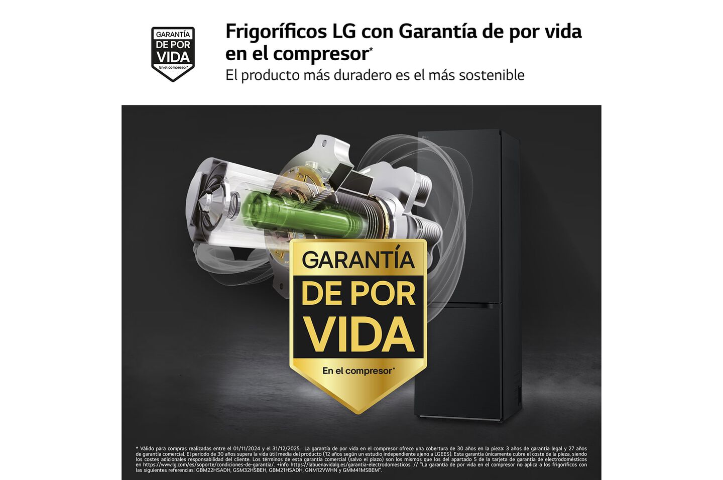 Frigor&iacute;fico Combi GBV3200CEP Acero Negro Mate