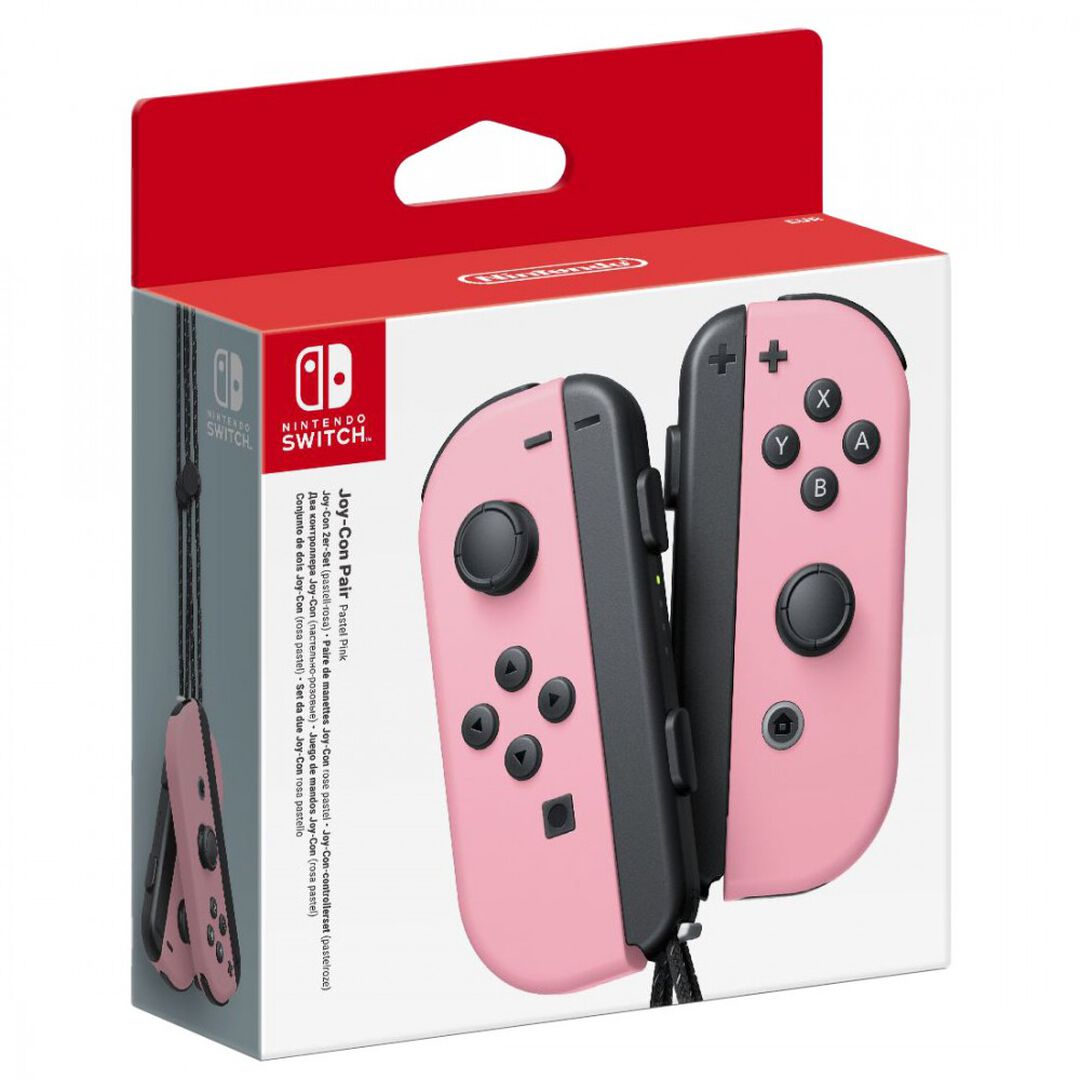 Mando Joy-Con (Set izda/dcha) Color Rosa/Rosa