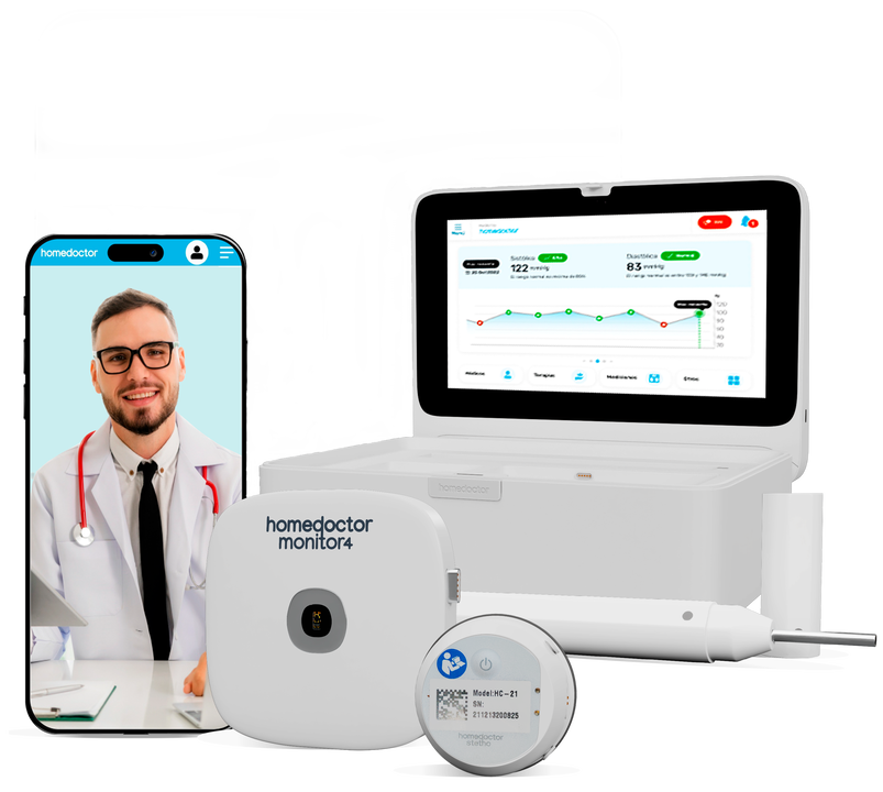 CareBox3 con servicio premium de telemedicina avanzada incluido durante 48 meses para la unidad familiar.

El dispositivo CareBox 3 de homedoctor convierte tu hogar en un centro de salud digital, con los dispositivos m&eacute;dicos necesarios para realizar un examen f&iacute;sico de salud completo y sin salir de casa. Adem&aacute;s, con la compra de CareBox3, t&uacute; y tu familia (hasta 6 miembros de una misma unidad familiar) disfrutar&eacute;is durante 48 meses de telemedicina avanzada,  disponibles 24 horas al d&iacute;a, 7 d&iacute;as a la semana, con la calidad y garant&iacute;a de los servicios m&eacute;dicos del Parque Sanitario de San Juan de Dios.