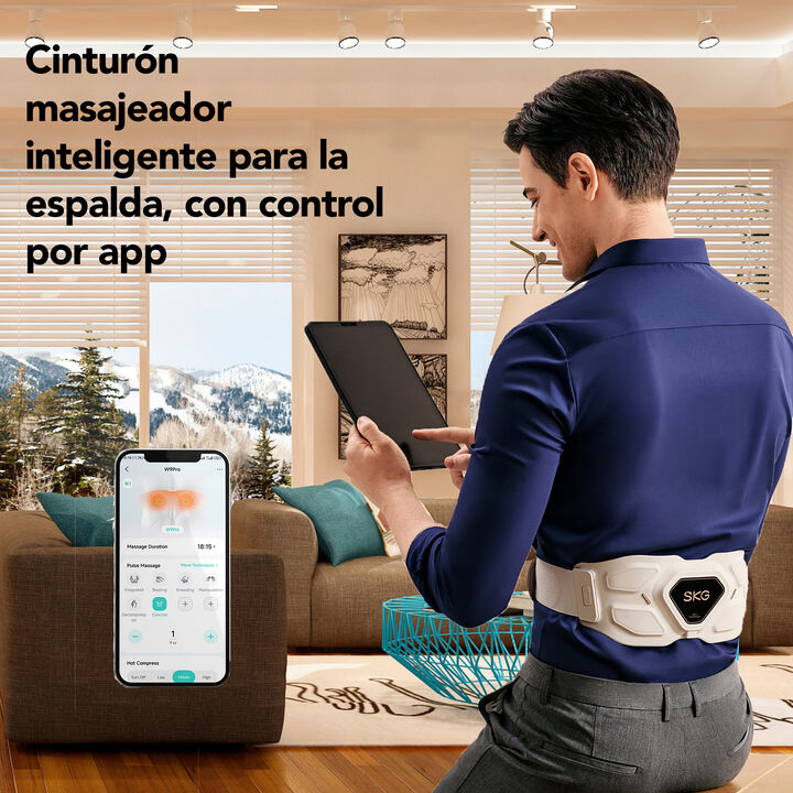 Cintur&oacute;n de masaje 3 en 1