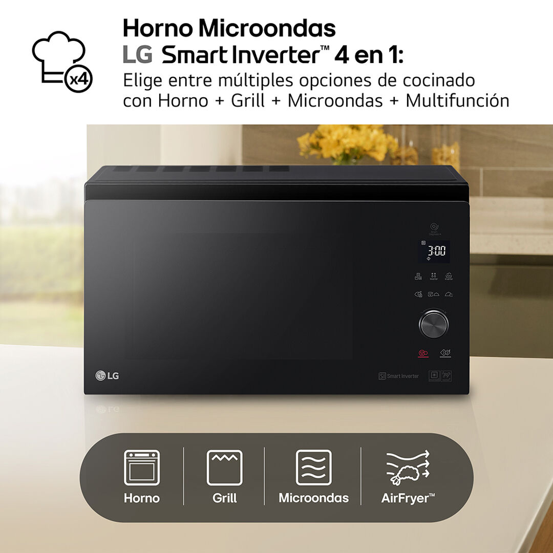 Horno Microondas 4 en 1 1100W 39L MJ3965BPS