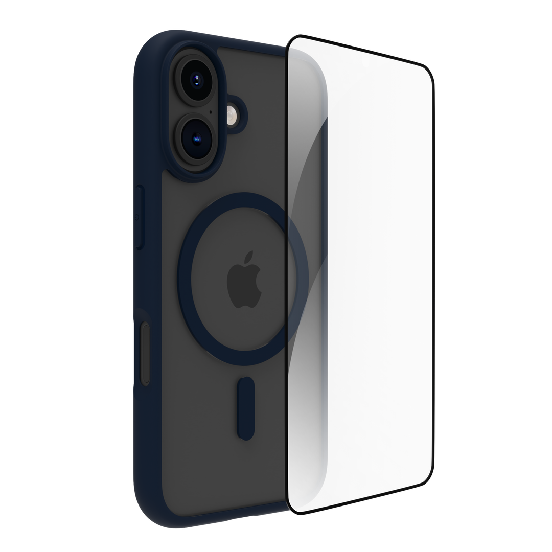 Funda iPhone 16 MS + PROTECTOR+ PowerBank Wireles