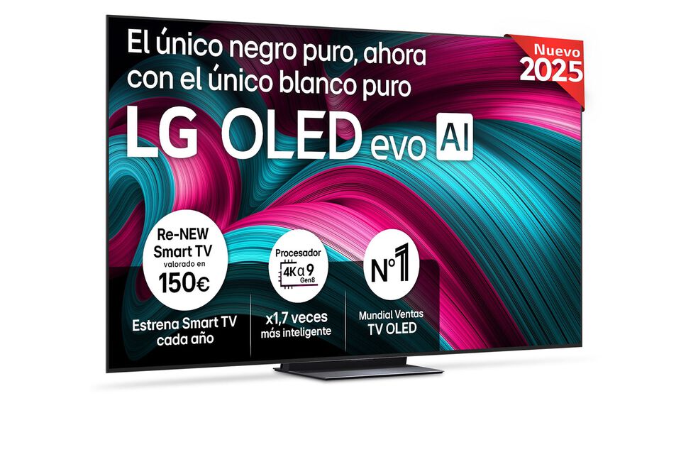 Smart TV LG OLED evo AI C5 83 pulgadas 4K 2025