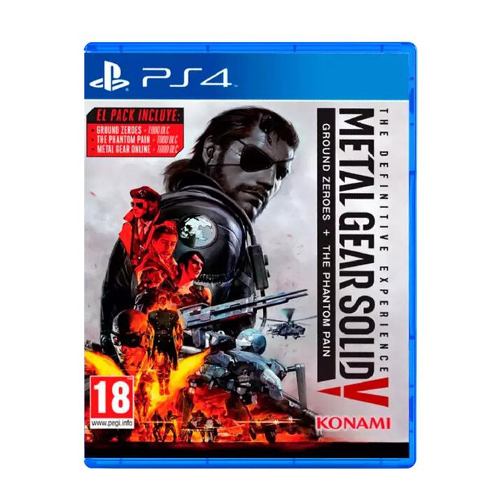 Videojuego Metal Gear Solid V: The Definitive Experience PS4