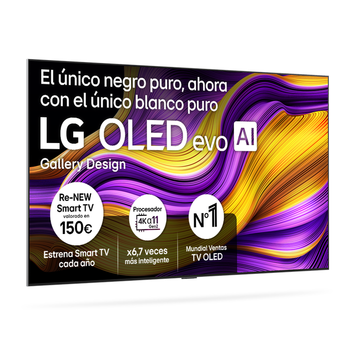 Smart TV LG OLED evo AI G5 77 pulgadas 4K 2025