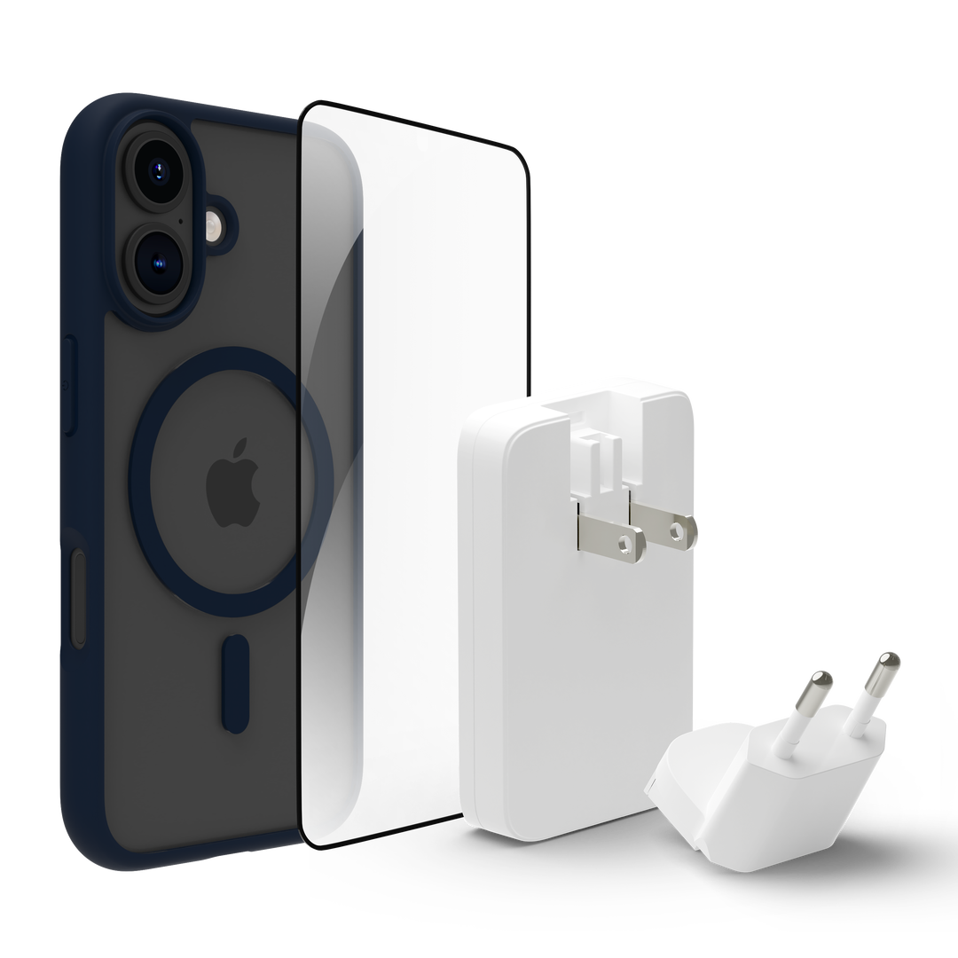 Funda iPhone 16 MS + ECO PROTECTOR+ cargador 45W