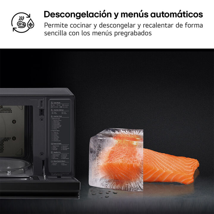 Microondas 4 en 1 Smart Inverter 1100W