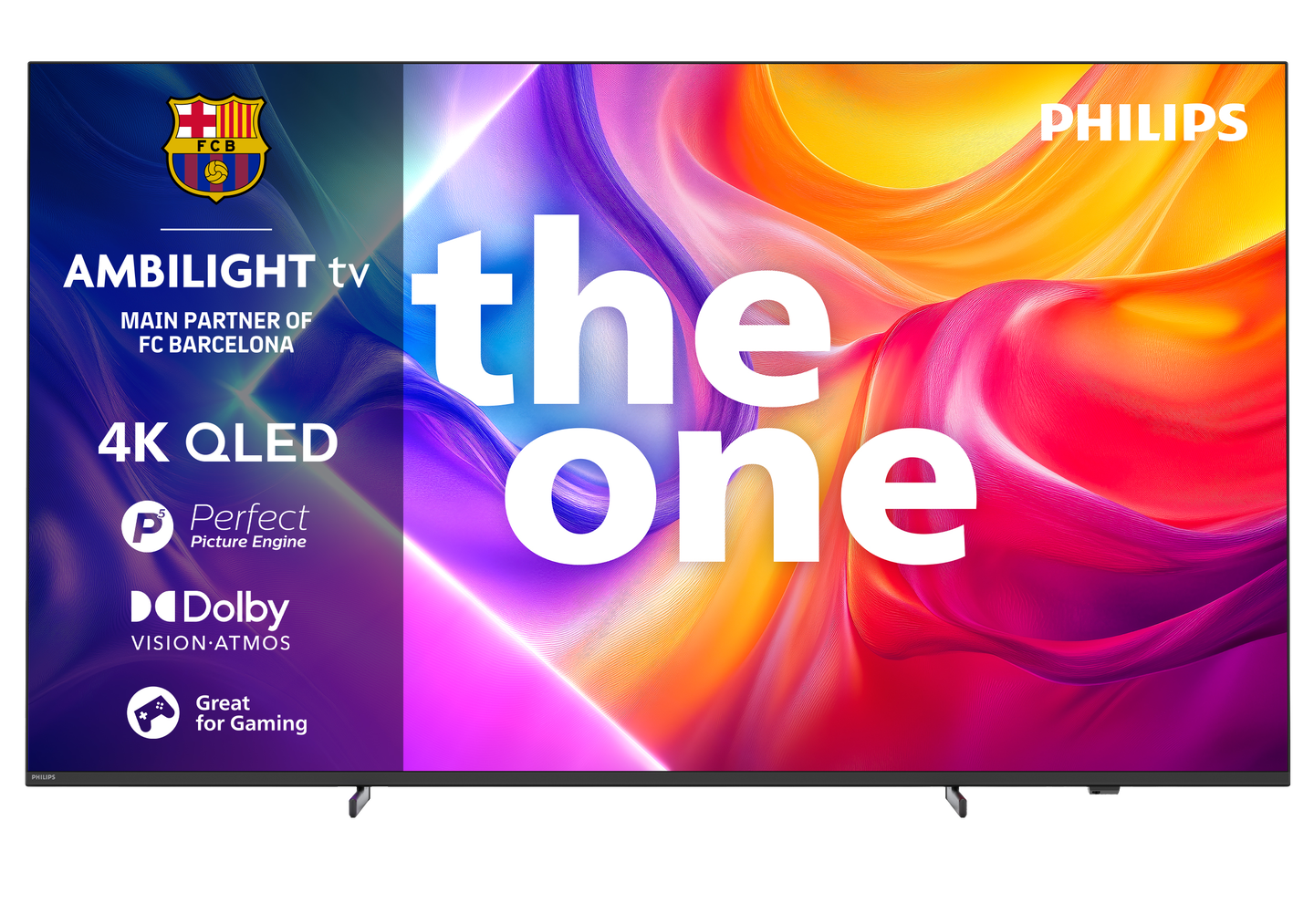 Philips Ambilight TV 75PUS9010 4K UHD QLED 189cm 75" Smart TV Dolby Vision y Dolby Atmos Titan OS