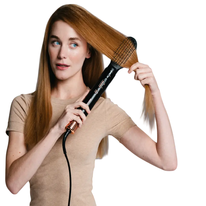 Moldeador de cabello, 4 cabezales distintos, Motor digital de alta velocidad, Hasta 150 km/h