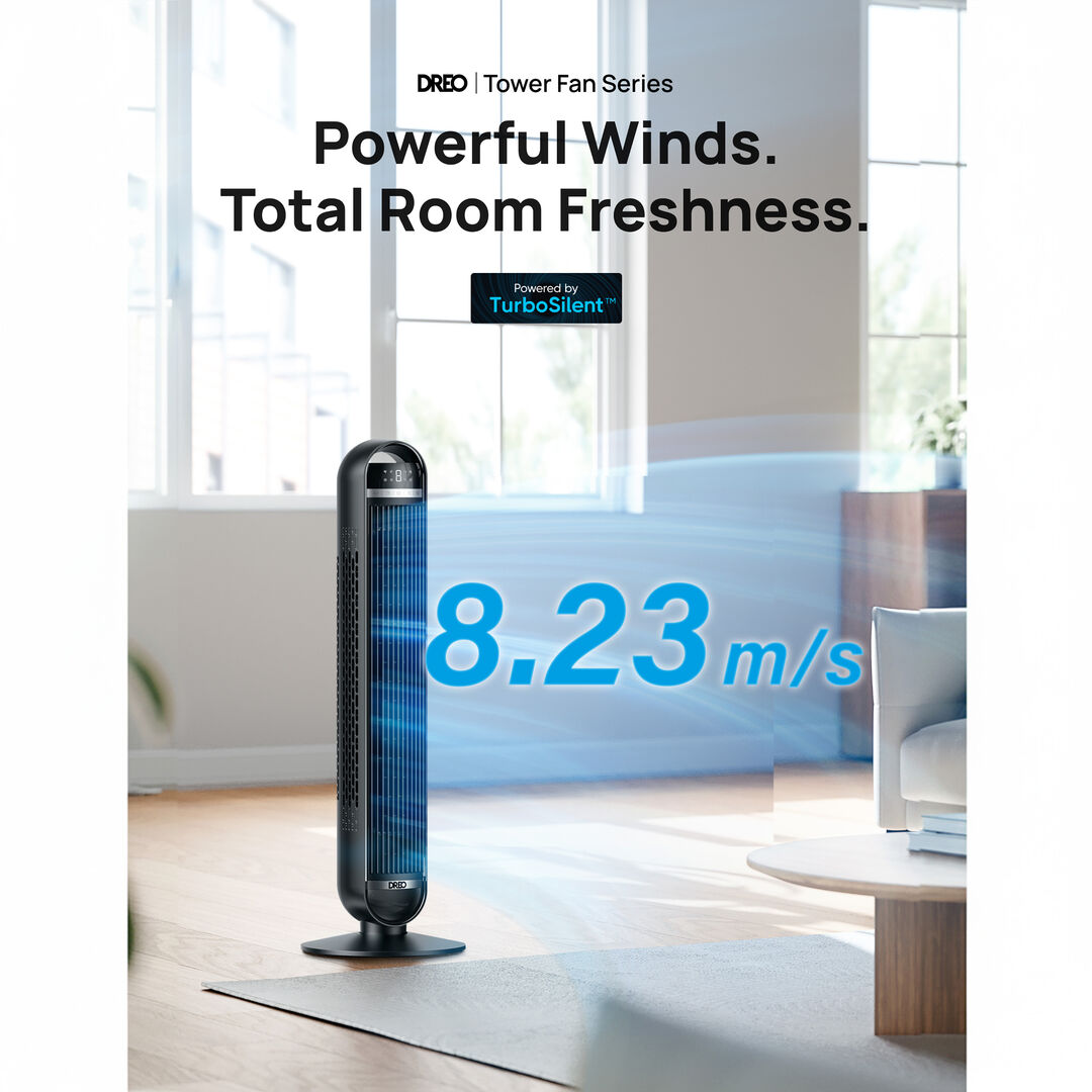 Ventilador torre Nomad TF414 ultra silencioso