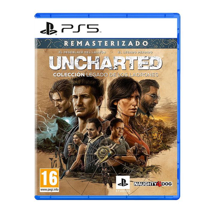 Juego PS5 Uncharted Colecci&oacute;n Legado de los Ladrones
