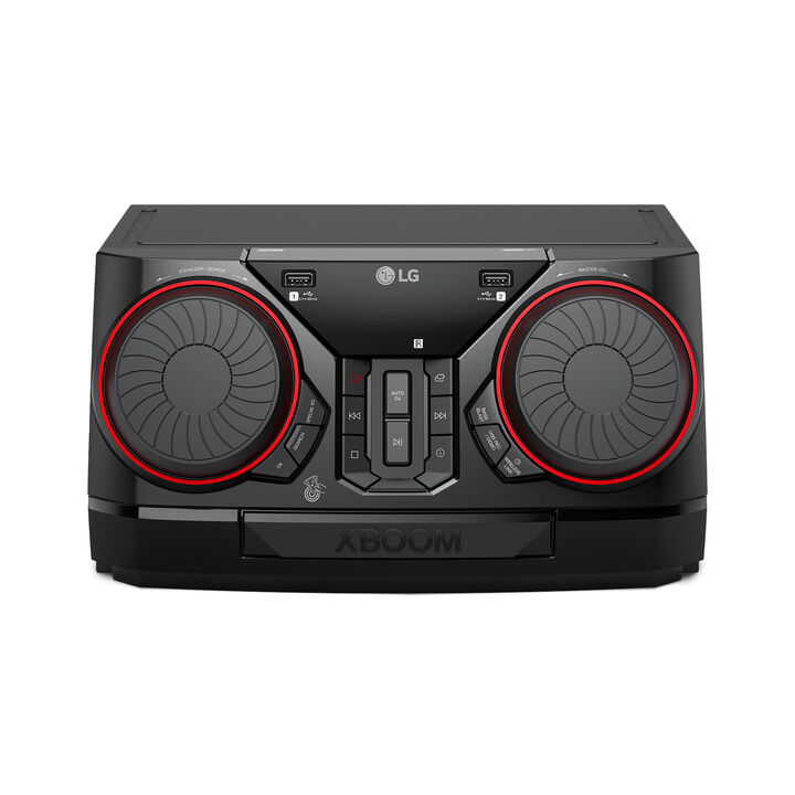 Altavoz LG XBOOM CK43N 300 W con USB, Bluetooth, Party Link y control giratorio.