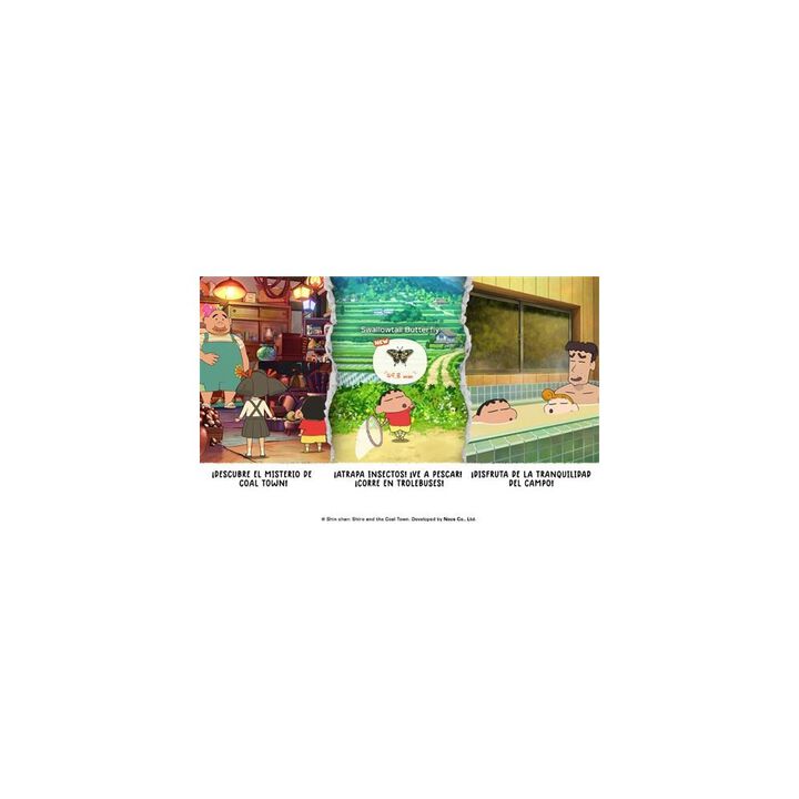 SHIN CHAN SHIRO AND THE COAL TOWN NINTENDO SWITCH VERSI&Oacute;N ESPA&Ntilde;OLA