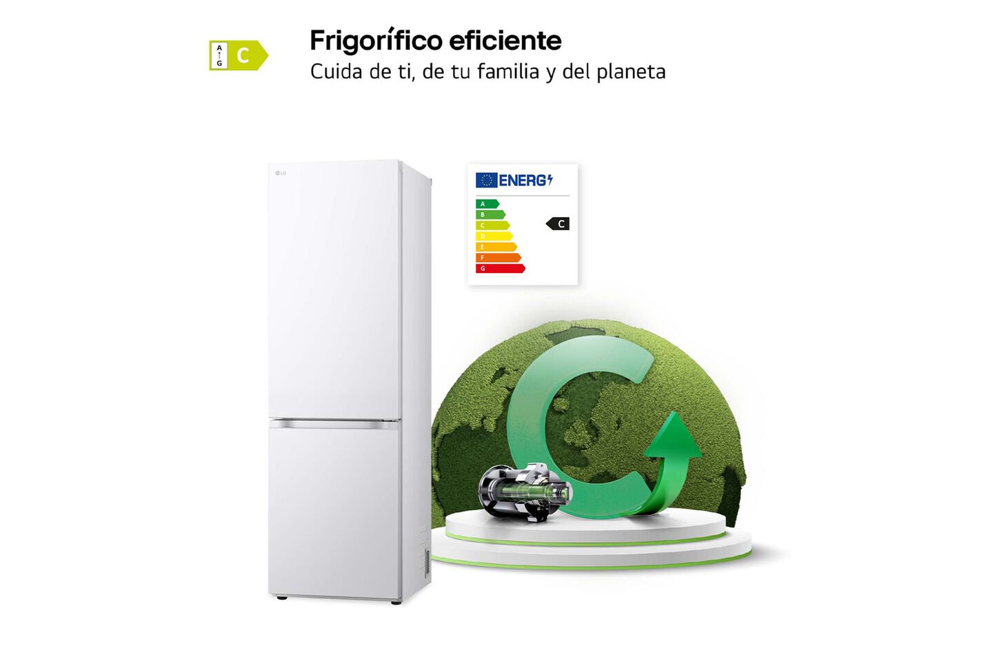 Frigor&iacute;fico Combi GBV7180CSW  Blanco