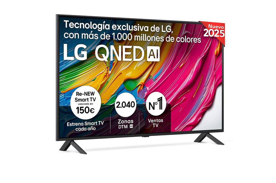 Smart TV LG QNED AI QNED80 50 pulgadas 4K 2025