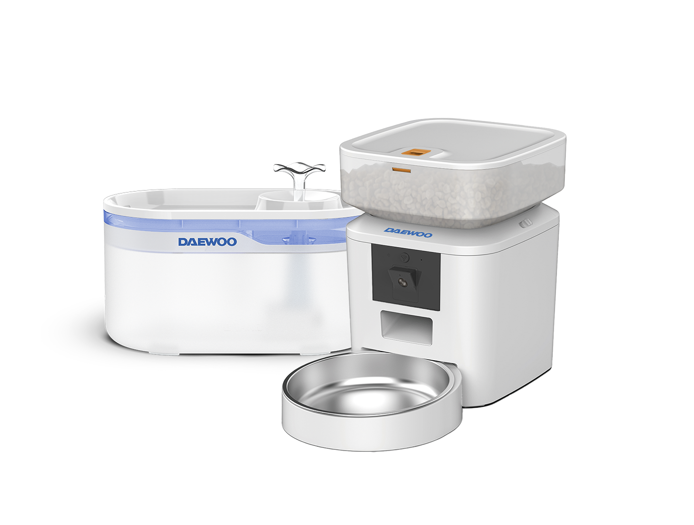 Duo Comedero con cámara 2L + fuente agua inteligen