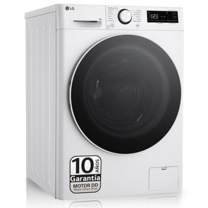 Lavadora LG 9 kg con AI Direct Drive, TurboWash 360 y Steam