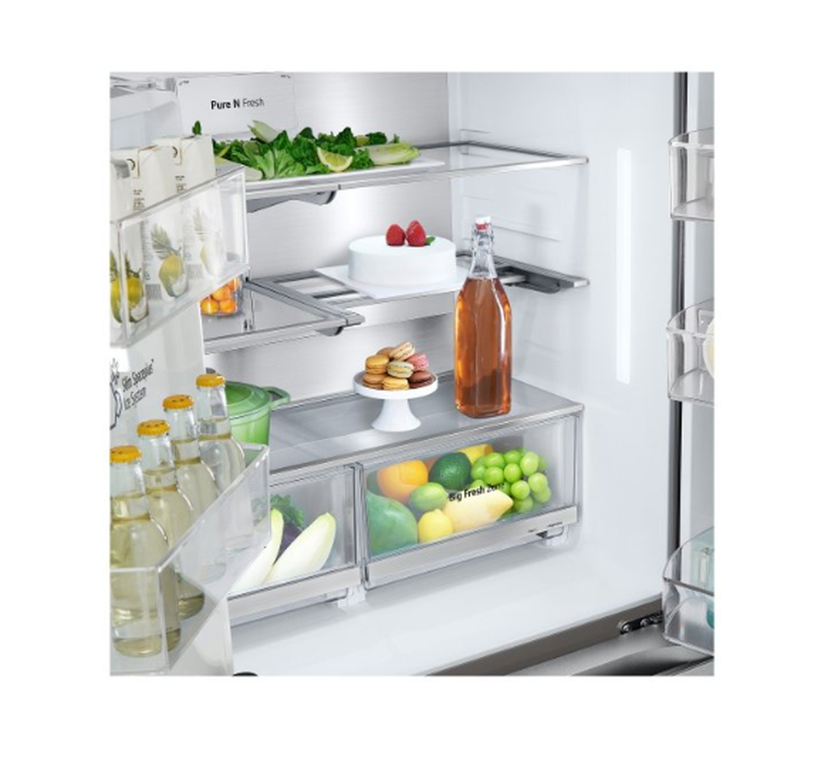 Muy buen frigorífico, mezcla de Glamour y eficiencia