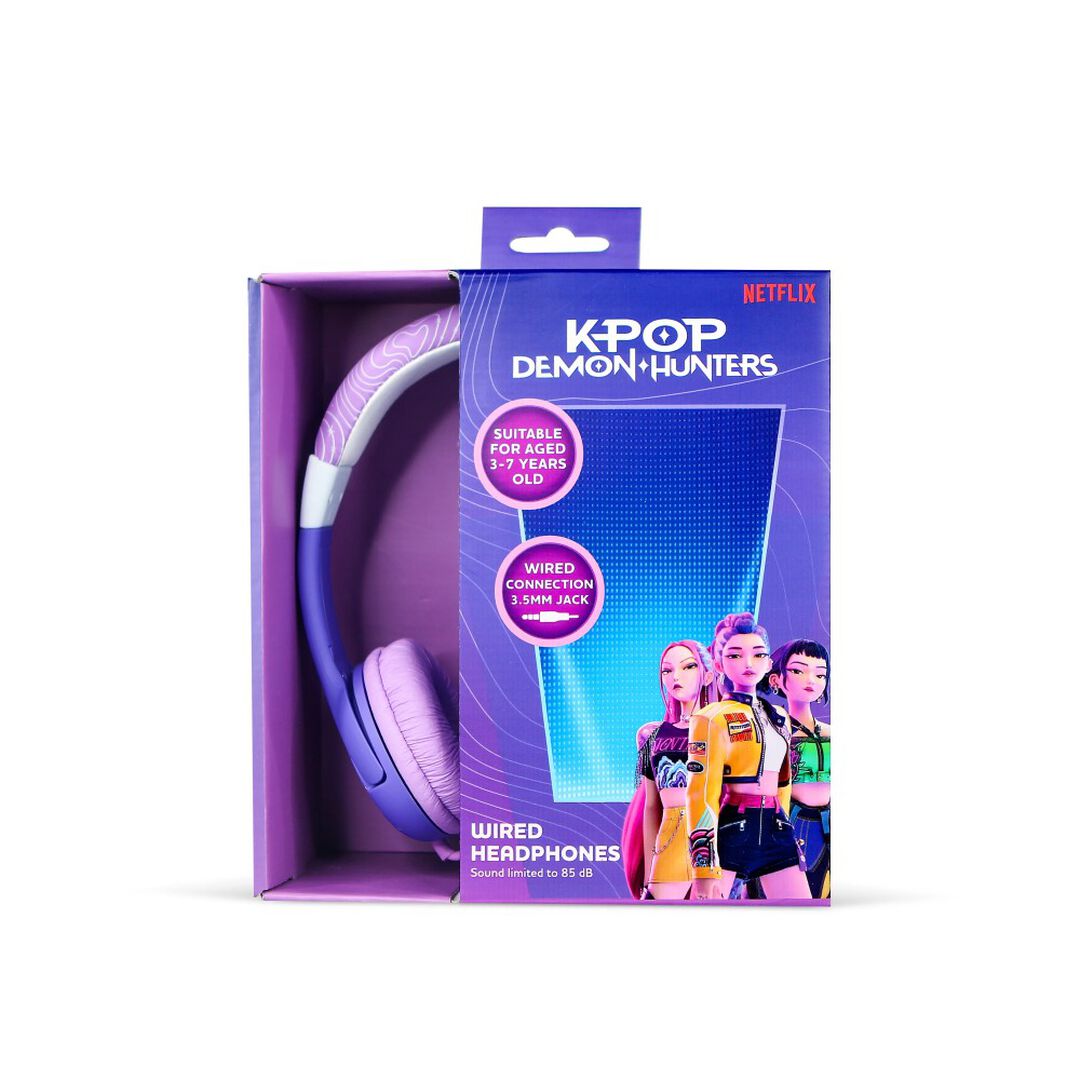 Auricular Infantil K-Pop Demon Hunters Huntrix