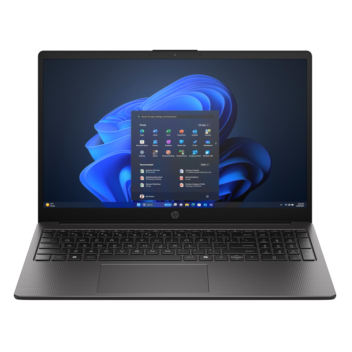 HP 250R G10 Intel Core 7 150U Port&aacute;til 39,6 cm (15.6") Full HD 16 GB DDR5-SDRAM 512 GB SSD Wi-Fi 6 (802.11ax) Windows 11 Pro Negro: Mejora la producci&oacute;n con opciones asequibles y un gran espacio de pantalla.  El ordenador port&aacute;til HP 250R G10 de 15,6 pulgadas ofrece funciones esenciales para la empresa en un dise&ntilde;o compacto y ligero que te permite llevarlo contigo a todas partes. El eficiente procesador Intel, la r&aacute;pida memoria y el almacenamiento se combinan para ofrecer una gran productividad: todo ello a un precio asequible.