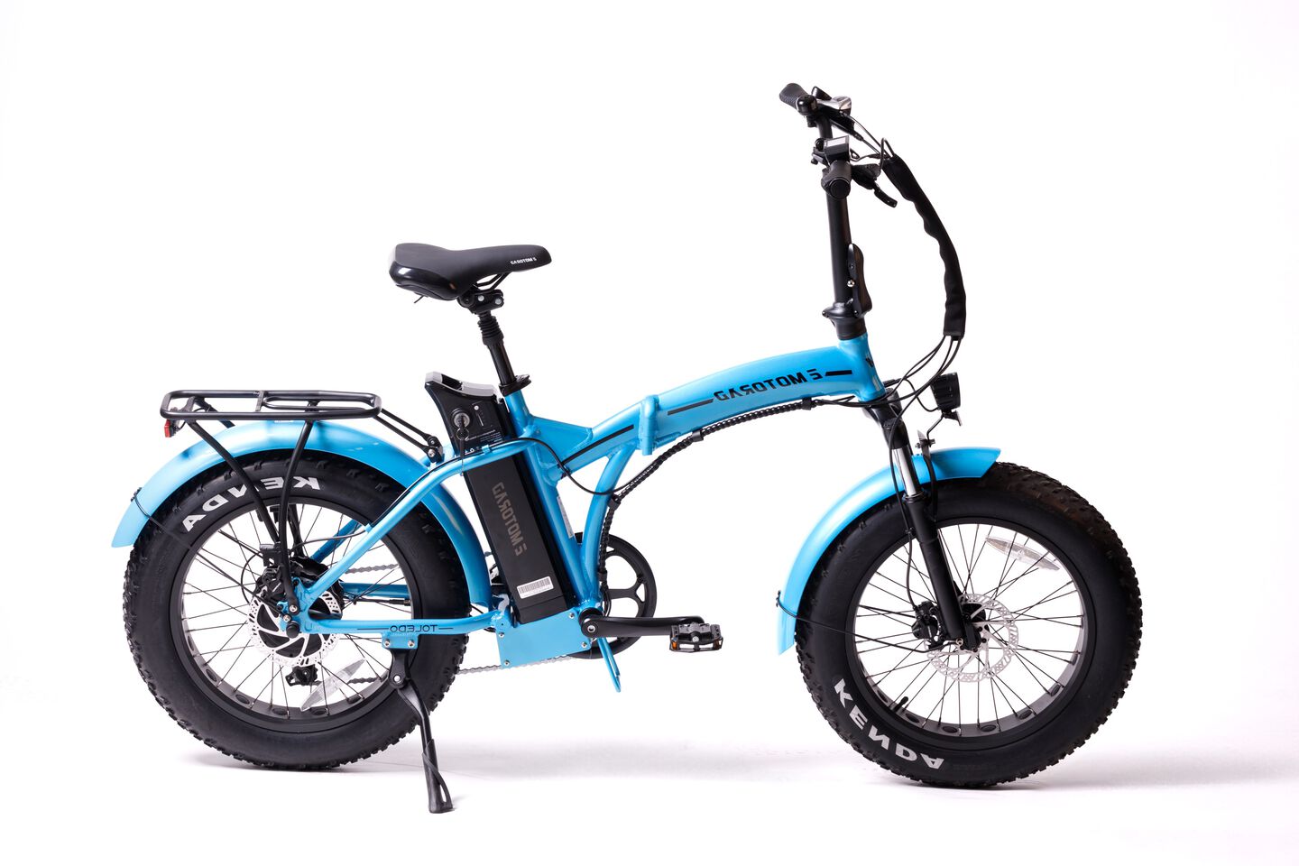 Bicicleta el&eacute;ctrica ciudad 20" Toledo Tiffany Azul