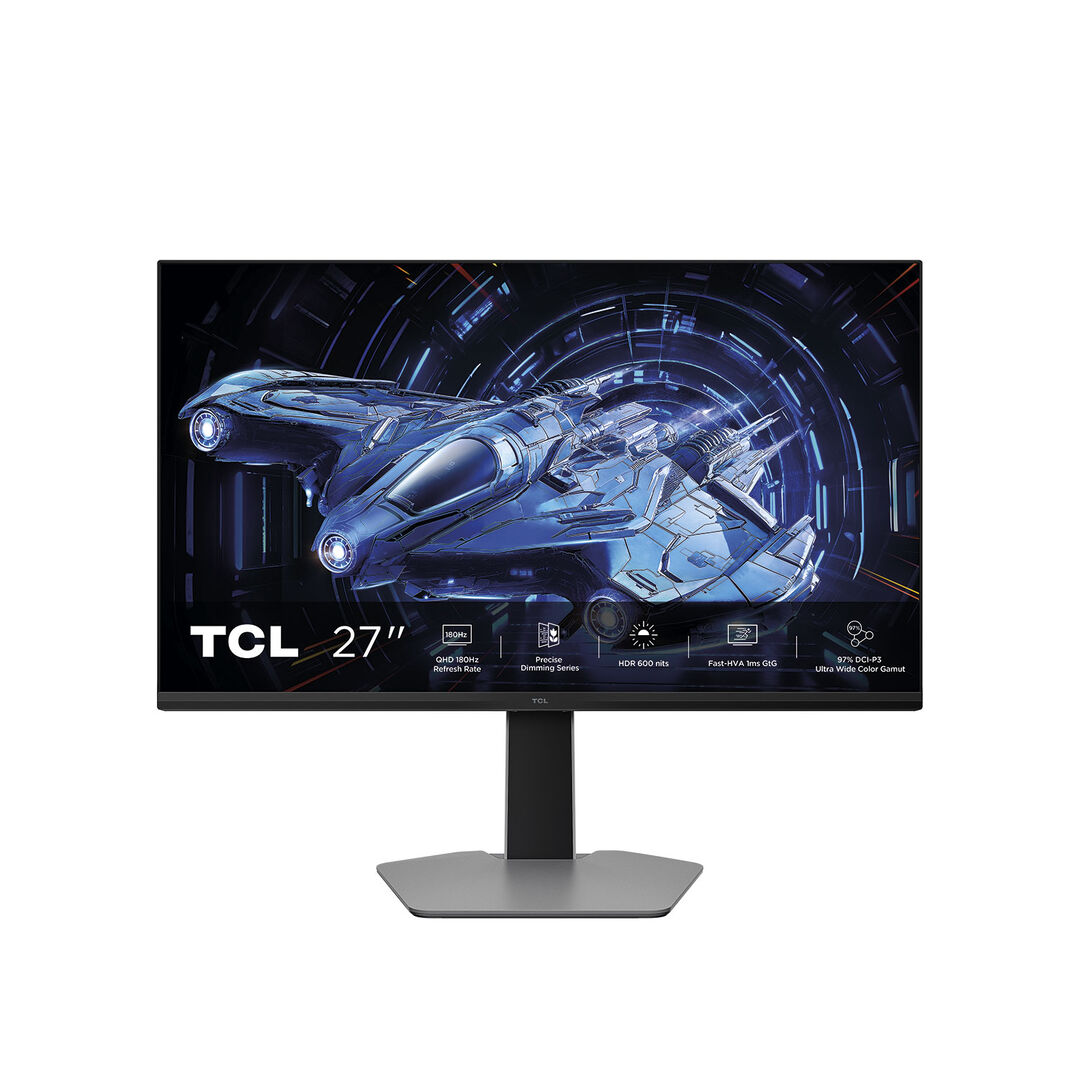 TCL 27G64 Negro 27" QD-Mini LED QHD 180Hz