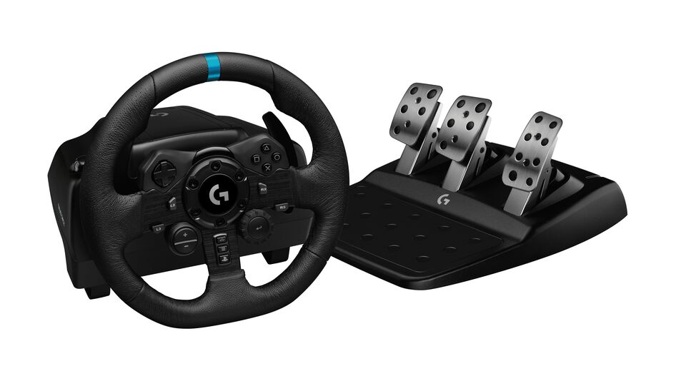 Logitech Volante y pedales simulacion de carreras