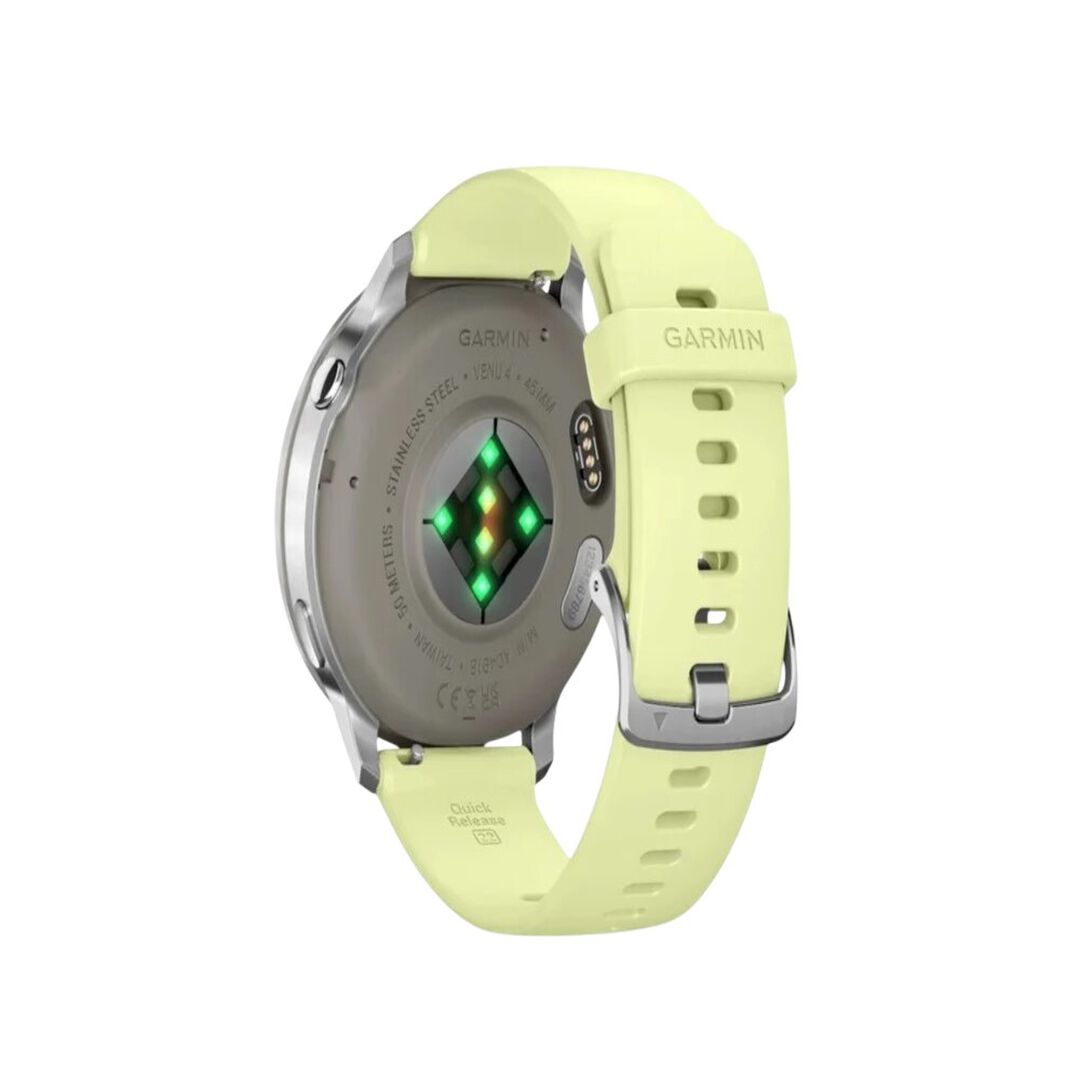Smartwach Venu 4 45mm plata y amarillo