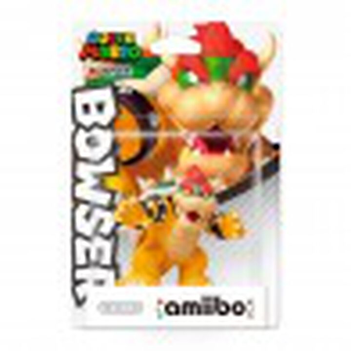 &iexcl;Bowser regresa como figura amiibo, ahora con una nueva apariencia!. Esta figura de edici&oacute;n limitada pertenece a la Colecci&oacute;n Super Mario.
Puedes usar amiibo con Nintendo Switch tocando con &eacute;l, el punto de contacto NFC del Joy-Con derecho o del mando Pro de Nintendo Switch (se vende por separado).
Mientras juegas, los datos de tu figura tambi&eacute;n se actualizar&aacute;n, as&iacute; que mientras juegas, tu amiibo es cada vez m&aacute;s &uacute;nico.
Descubre amiibo, una nueva forma de interactuar con tus personajes y juegos favoritos de Nintendo. Si tocas el punto NFC del mando Joy-Con derecho o mando pro con la figura al jugar a ciertos juegos, los datos del chip se transferir&aacute;n al juego para su uso de distintas formas.